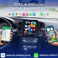 Autoradio Android 12 10,4 pouces 128 Go pour Nissan MAXIMA 2009-2014, lecteur multimédia Carplay, navigation GPS, écran tactile