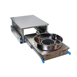 Placa de Cocina de Inducción Extraíble para Autocaravana, Fregadero de Acero Inoxidable, Combo de Cocina para Remolque de Viaje, Caravana, Autocaravana, Encendido por Pulso - Product Image 1