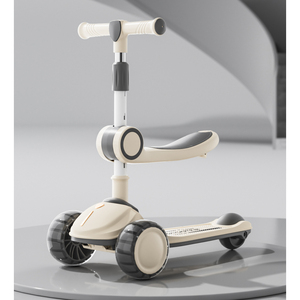 <span class=keywords><strong>Patinete</strong></span> para niños <span class=keywords><strong>3</strong></span> en 1 al por mayor, <span class=keywords><strong>patinete</strong></span> popular de acero plegable con diseño de <span class=keywords><strong>3</strong></span> <span class=keywords><strong>ruedas</strong></span> para jugar al aire libre, juguete barato de PU para niños - Product Image 3
