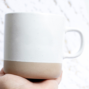 Wholesale 12oz Nordic Ceramic <strong>Coffee</strong> <strong>Mug</strong> Custom Printed Logo Sustainable Classic Natural Clay Bottom Speckled Stoneware <strong>Mug</strong> <strong>Set</strong> - Product Image 4