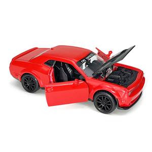 Modellino Auto in Scala 1/32 <span class=keywords><strong>BUGATTI</strong></span> con Porte Apribili, Auto in Metallo a Retrocarica, Giocattolo con Confezione Espositiva - Product Image 2