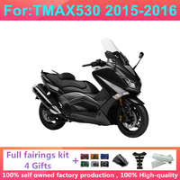 Kit de carénage de moto ABS neuf compatible avec TMAX530 Tmax 530 2015 2016 T-MAX 530 15 16, kits de carénage complet, pièces en plastique zxmt