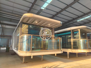 Capsula prefabbricata di lusso moderna capsula spaziale piccola <span class=keywords><strong>casa</strong></span> Mobile Mobile pieghevole contenitore spazio capsula - Product Image 6