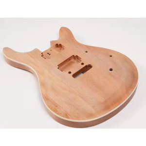 Kit de guitare électrique MOLLO <span class=keywords><strong>PRS</strong></span> - Kit de personnalisation <span class=keywords><strong>PRS</strong></span> DIY - Instrument à cordes semi-fini - Base de guitare avec peinture de base - Vente directe d'usine - Product Image 2