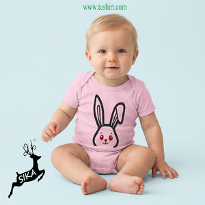 Tirupur Online Shopping Gots Certified Organic Cotton Baby Clothes Plain Color Rompers Unisex Snap Button Closure Short Sleeve - Product Image 1