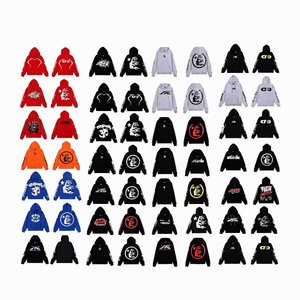 Maßgefertigter Herren 100% Baumwolle Warmer Fleece-Hoodie Street Casual Pullover Logo-Stickerei Großhandel Individueller Kapuzenpullover 3D-Druck - Product Image 2