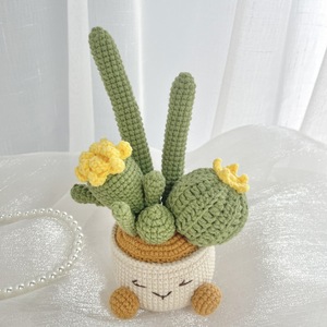 Adornos de maceta hechos a mano, tejido de cerámica carnosa para consola de coche, decoración de escritorio, productos terminados - Product Image 3