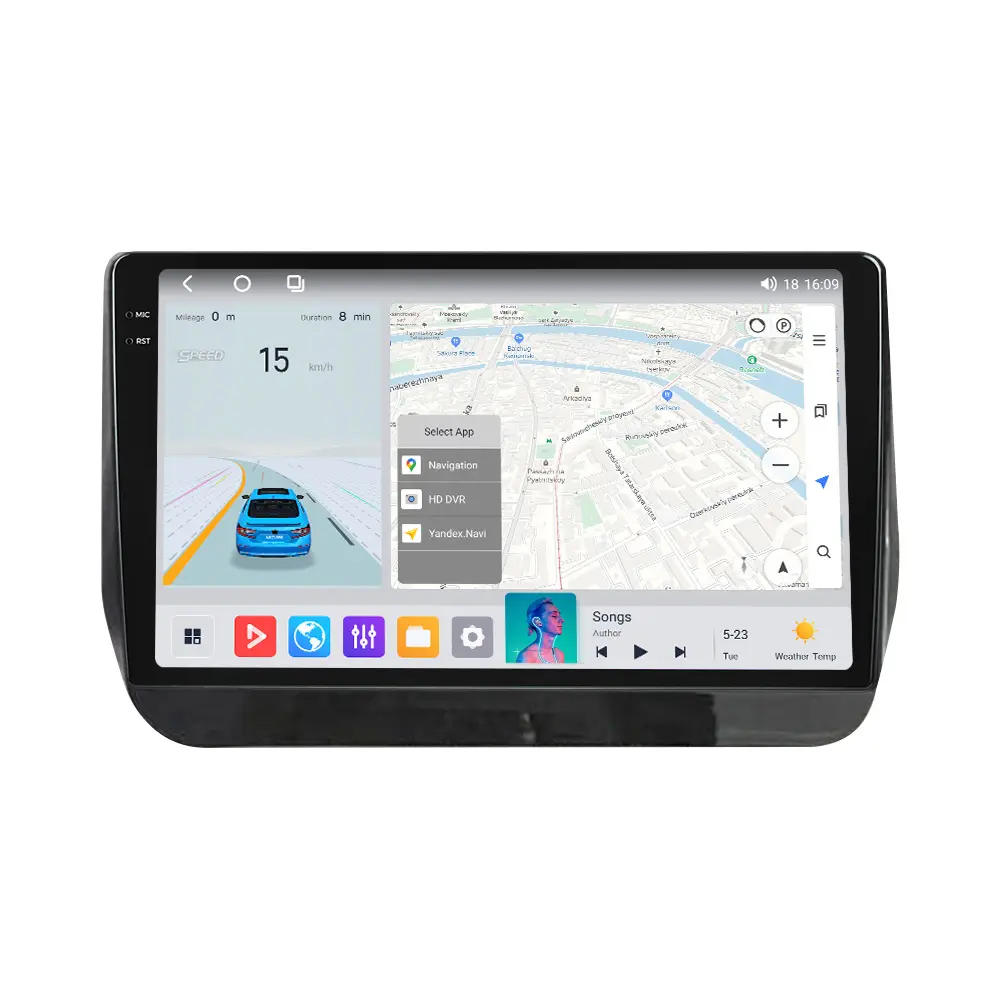 MEKEDE MS Android 8 core navigasi mobil layar sentuh untuk Hyundai H1 2019 car-play 360 otomatis kipas pendingin kamera