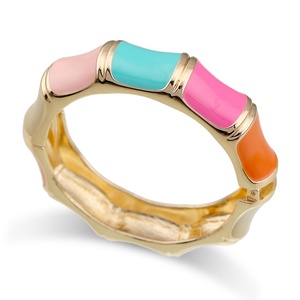 Vacation Style Bohemian Enamel Oil Drip Bracelet Personalized Seaside Jewelry with Alloy <b>Chains</b> - Product Image 1