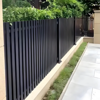 Panneaux de clôture de sécurité en aluminium résidentiels avec technologie résistante aux intempéries, longue durée de vie