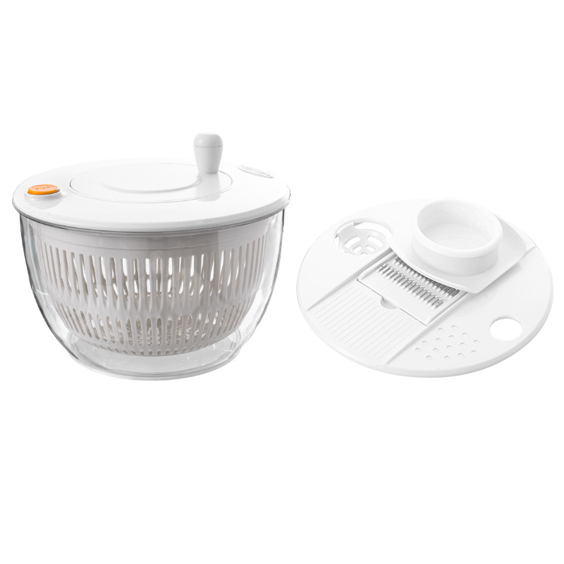 Blanco perla 2 en 1 [tabla de cortar gratuita + seis cuchillas]