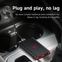 Adaptador inalámbrico CarPlay para iPhone Android Auto AI Magic Box Dongle convierte con cable a inalámbrico CarPlay compatible con Netflix/YouTube