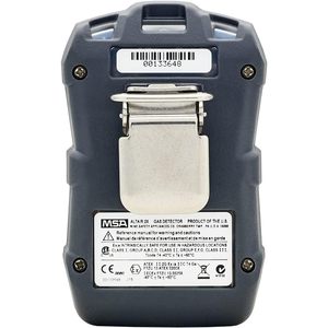เครื่องตรวจจับก๊าซเดี่ยว MSA Altair 2X สำหรับ H2S ความเข้มข้นต่ำ แบบพกพา - Product Image 4