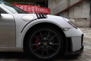 Kit de Carrocería para Porsche 991.1, Estilo GTRS Modificado, Parachoques de Fibra de Carbono, Faldones Laterales, Difusor, Alerón, Guardabarros, Capó - Product Image 4