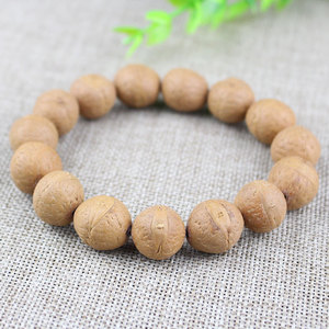 Nepalese Bodhi Seed <b>Bracelet</b> 14-15mm Round Beads Antiques Style For Men Women Couples Jewelry - Product Image 4