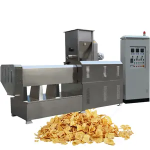 Machine To Make Corn Flakes Small Corn Snack Flakes Cereal Making Packing Machine Fully Automatic Flaked Corn Machines