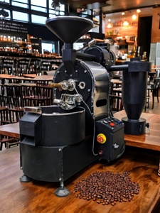 Fabricant turc torréfacteur de café à tambour en acier inoxydable de haute qualité Machine à torréfier différentes capacités à usage domestique - Product Image 2