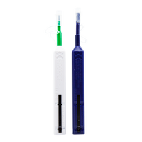 Grandway recommande le stylo de nettoyage à un clic pour fibre optique pour SC FC ST 2,5 mm, LC MU FTTH 1,25 mm, 800 nettoyages à un clic LC/MU