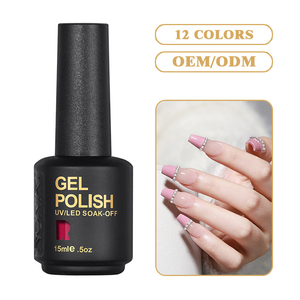 RONIKI, muy buenos suministros para uñas, sin TPO, venta al por mayor, esmalte de gel de color rosa, etiqueta privada, sin HEMA, remojo, esmalte de uñas de gel uv - Product Image 3