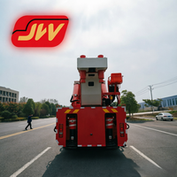 Chine |   Grue montée sur camion 100T |   Grue hydraulique |   5 essieux |   Télécommande