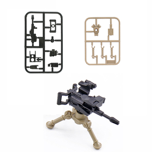 ปืนใหญ่ฮาวิทเซอร์ MK19 อาวุธสงครามโลกครั้งที่ 2 อุปกรณ์เสริมปืน ของเล่นพลาสติก ทหารเยอรมันและอเมริกัน ชุดตัวต่อขนาดเล็ก - Product Image 1