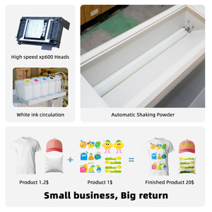 Impresora DTF Automática Nueva 2025 Yinghe A3 para Ropa Personalizada, Alta Resolución 1440DPI, Tinta de Secado Rápido, Cabezal de Impresión Doble Epson XP600 - Product Image 2