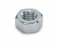 Écrou à bride hexagonale dentelé en acier au carbone UNC 1/2-13, zingué, robuste, pour fixation de roue de roulement industrielle