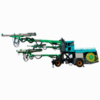 Foreuse hydraulique à trois bras GENGLI G3ZH pour le forage de tunnels, le boulonnage et le coulisage avec contrôle automatique