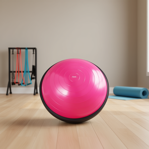 Pelota de ejercicio Vevor de 26 pulgadas, color rosa, para yoga, gimnasio en casa y entrenamiento. - Product Image 2