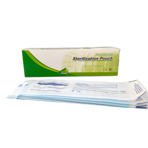 Sachets de Stérilisation Auto-Scellants Professionnels pour Usine, Sans Latex, Indicateur de Changement de Couleur, 3,5" L x 10" C, 200 PIÈCES/BOÎTE - Product Image 1