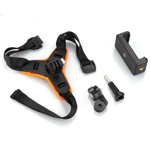 Soporte para Cámara de Acción con Clip para Teléfono para Casco de Motocicleta, Compatible con GoPro 13 12 11 10 Insta360 Ace Pro 2 - Product Image 2