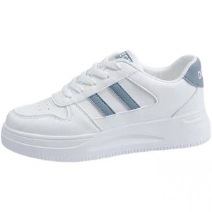 NUEVAS <span class=keywords><strong>Zapatillas</strong></span> Deportivas <span class=keywords><strong>de</strong></span> Piel Blanca para Hombre y <span class=keywords><strong>Mujer</strong></span>, Estilo Casual, con Plataforma Plana y Tacón Bajo, Marca Privada, Colección Primavera KJ 2026 - Product Image 5
