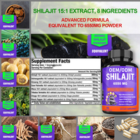 OEM riche en acide humique et types de minéraux de l'Himalaya améliorer la force des hommes Capsule Shilajit