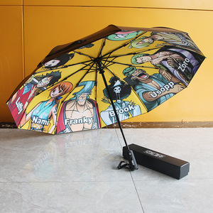 Parapluie de protection solaire One Piece avec 10 personnages : <span class=keywords><strong>Luffy</strong></span>, Zoro, <span class=keywords><strong>Nami</strong></span>, <span class=keywords><strong>Chopper</strong></span> - Product Image 6