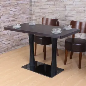 Pieds de Table au design moderne, meubles en acier inoxydable, tulipe en fer forgé, pieds de table, Base VT-03.108