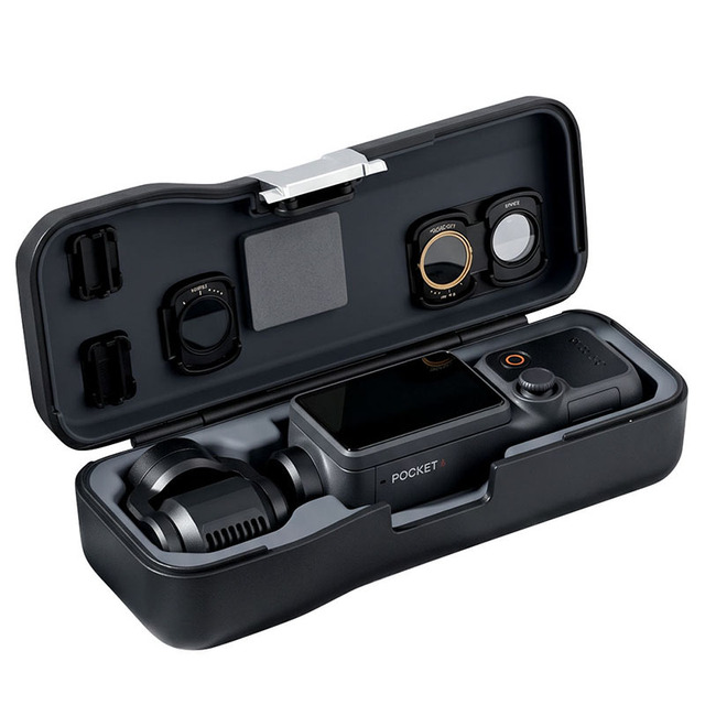Hard Shell Storage Case for DJI Osmo Pocket 4 / 3 Action Camera, Portable Travel Carrying Bag