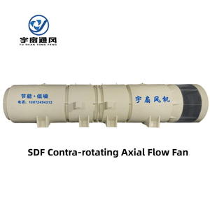 <span class=keywords><strong>Ventilateur</strong></span> axial à contre-rotation de grande taille pour tunnel, <span class=keywords><strong>ventilateur</strong></span> de conduite pour travaux d'aménagement aquatique, stable et durable pour une exploitation <span class=keywords><strong>24h</strong></span>/24 - Product Image 1