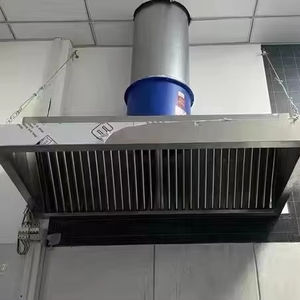 חשמל נירוסטה מסחרי עשן פליטה אוורור מכסה המנוע כוח AC 220-240v עבור משמורת מטבח מלון - Product Image 3