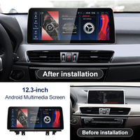 Système multimédia de tableau de bord STWEI 8G 128G Android 15 avec CarPlay sans fil et Android Auto GPS DSP 4G/WiFi pour BMW X1 F48 2016-2017 – Garantie 1 an