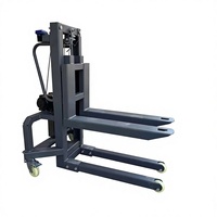 Chariot élévateur électrique portable, capacité 300 kg, hauteur de levage 1,6 m, certifié CE, pour la manutention des matériaux en entrepôt