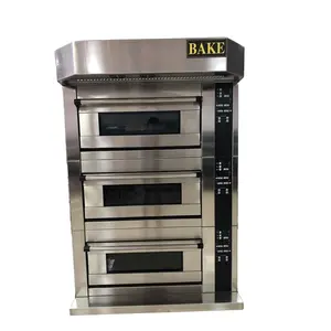 Commercial pizza Oven Gas Bakery deck Oven Prices for sale