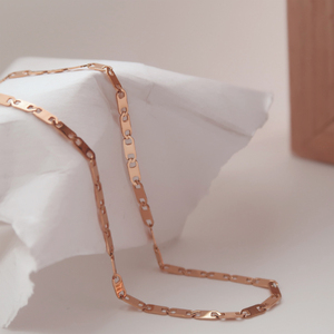 Collana con Catena <span class=keywords><strong>Marina</strong></span> Piatta in Acciaio Inossidabile, Ultimi Design, per Uomo e Donna, <span class=keywords><strong>Gioielli</strong></span> alla Moda - Product Image 2