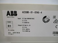Acs580-01-07a6-4 400/480vac 7.6a Nsmp