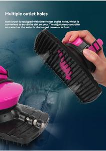 Horse Products Brosse de bain équestre Spray d'eau Massage <span class=keywords><strong>Spa</strong></span> Outil avec éperons pour prendre soin de l'hygiène de votre animal de compagnie - Product Image 5