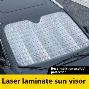 Parasoles Plegables Personalizados ODM para <span class=keywords><strong>Coche</strong></span> que Reflejan Rayos UV con Impresión Promocional para Ventanilla <span class=keywords><strong>Lateral</strong></span> y Parabrisas Delantero - Product Image 1