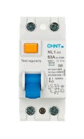 Disjoncteur différentiel magnétique RCCB RCD Chint Original NL1 série 63 2P 4P