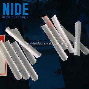 Otomatis Skala Kecil Folder Inserter Wedge Membentuk dan Memotong Mesin dengan Kepala Ganda - Product Image 2