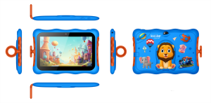 Nhà Máy Bán Buôn 7 Inch HD Android Kid Tablet <span class=keywords><strong>PC</strong></span> New MTK Bộ Vi Xử Lý Bộ Nhớ Wifi Cảm Ứng Điện Dung Phía Trước Giáo Dục Cổ - Product Image 4