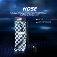 Manguera de Refrigerante del Motor, Negra, Flexible, Resistente al Calor, Repuestos de Refrigeración para Automóviles, Gran Oferta, Bajo Precio, Componentes de Repuesto para Automóviles