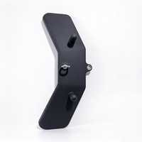 Barre de traction droite en acier multi-prise pour lat pulldown, poignée antidérapante pour entraînement du dos, accessoire de machine à câble pour la maison